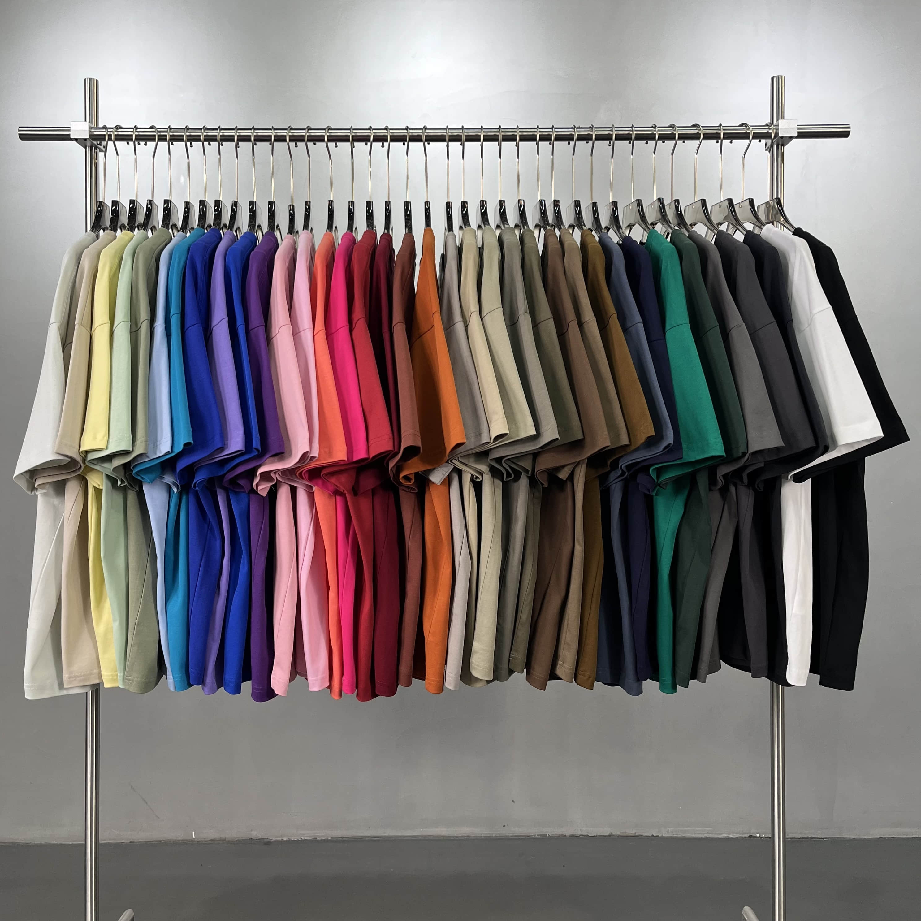 T012 230g Solid Color T-shirt