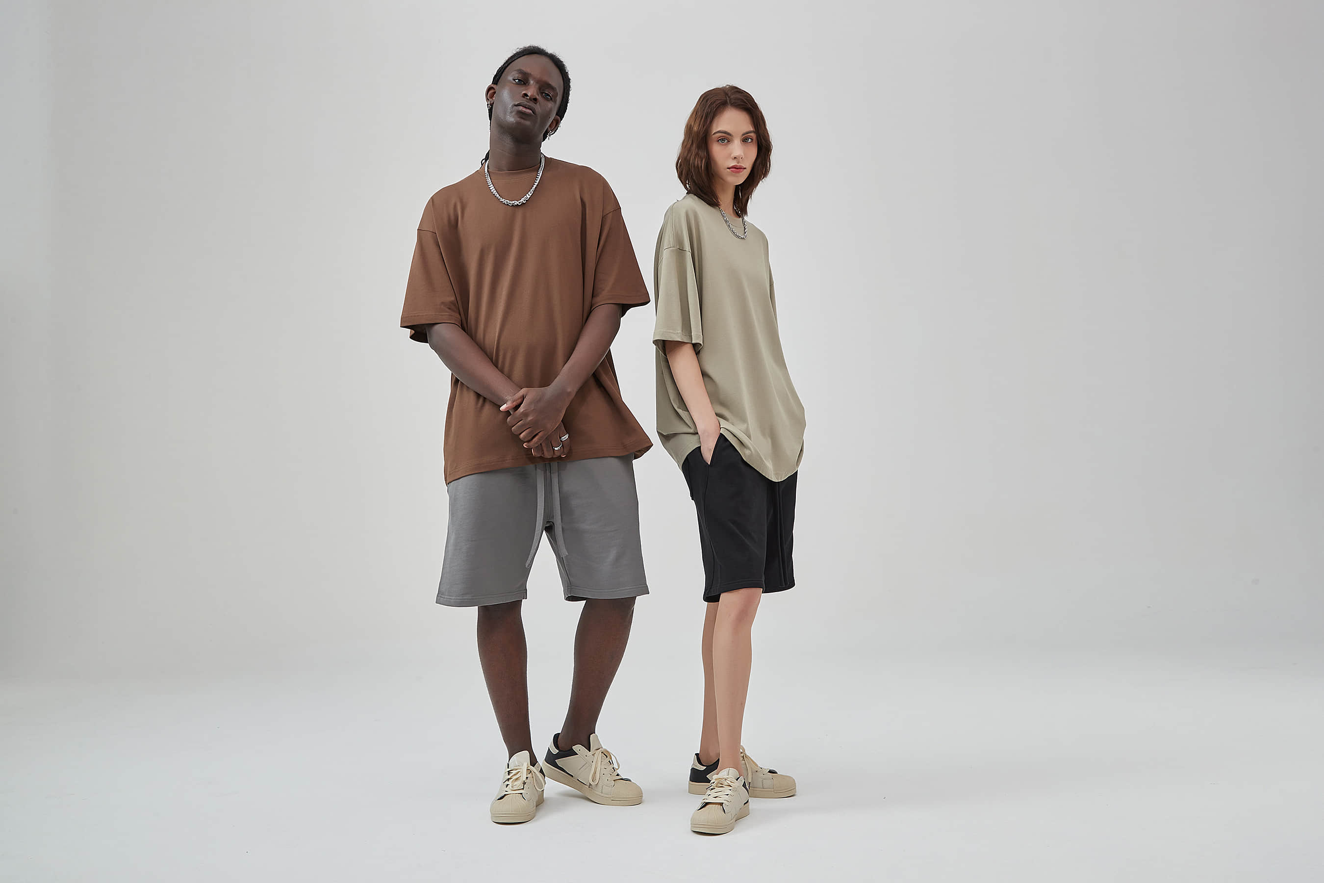 T012 230g Solid Color T-shirt