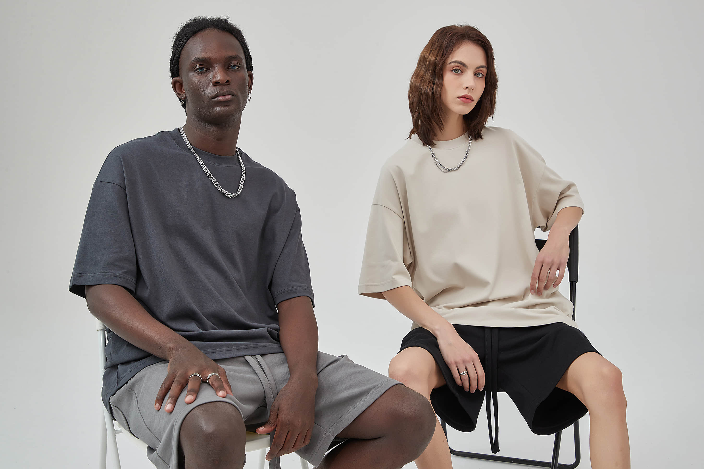 T012 230g Solid Color T-shirt