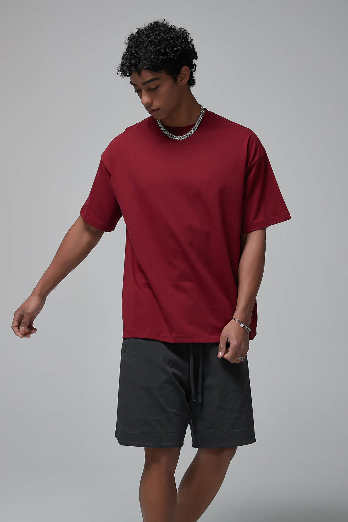 T012 230g Solid Color T-shirt