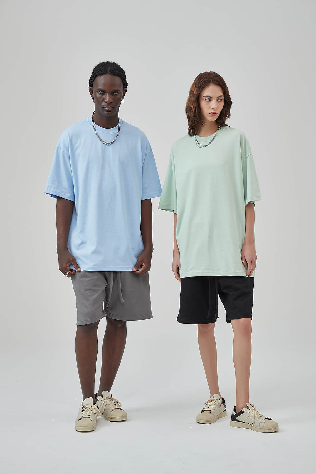 T012 230g Solid Color T-shirt