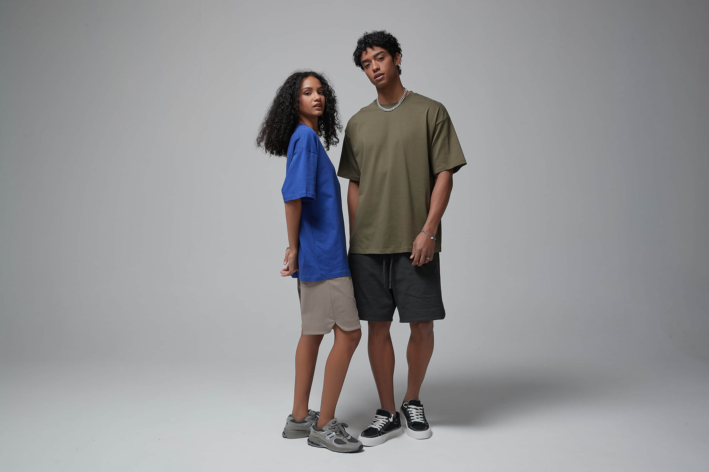 T012 230g Solid Color T-shirt