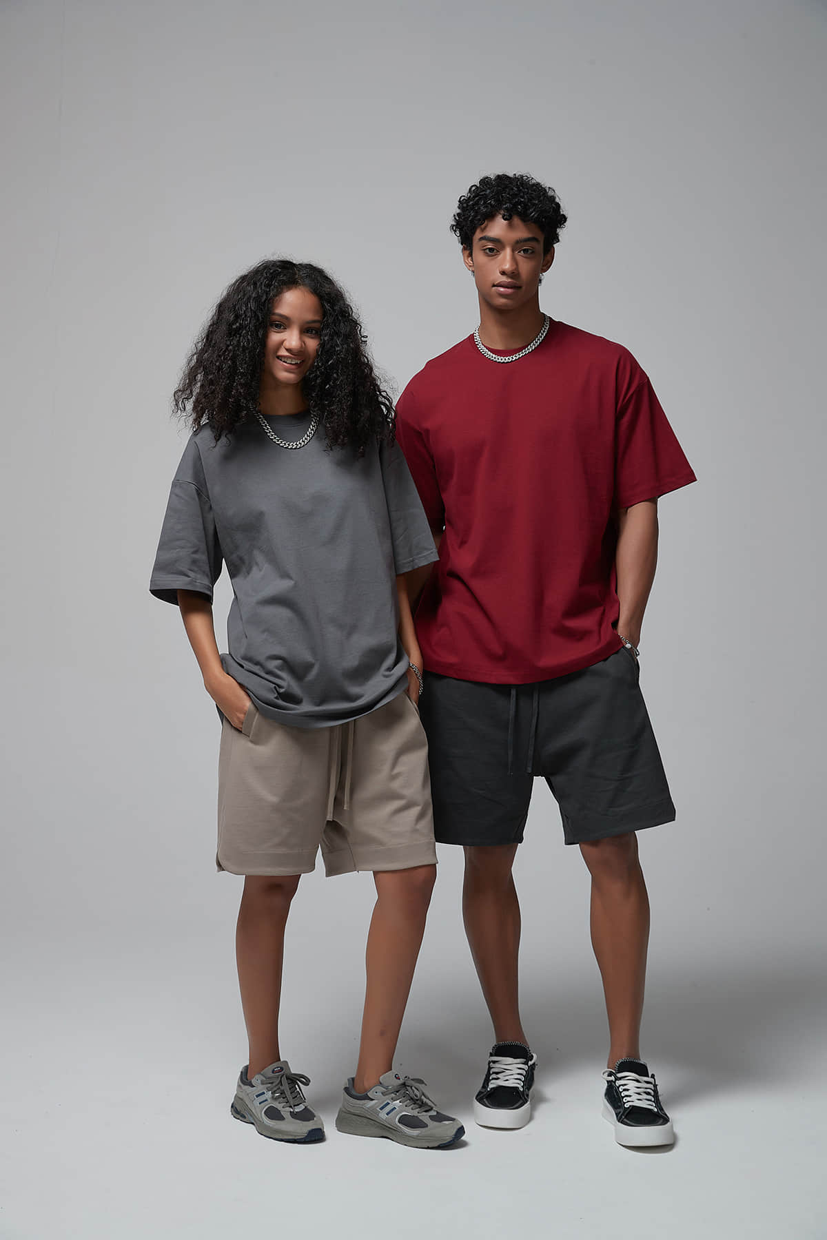 T012 230g Solid Color T-shirt