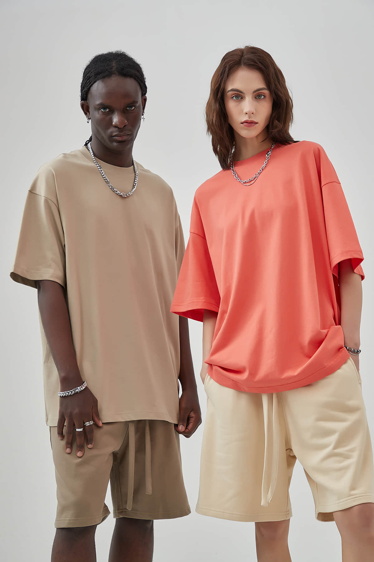 T012 230g Solid Color T-shirt