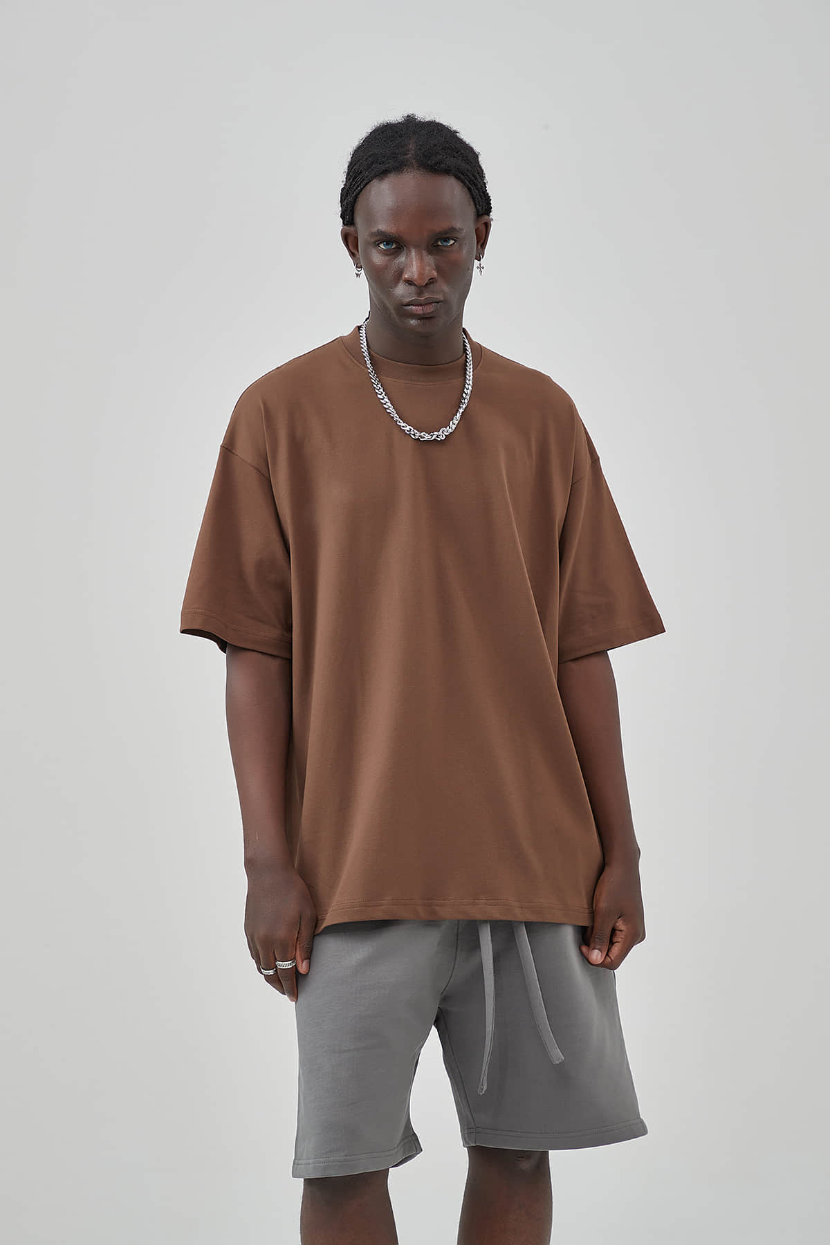 T012 230g Solid Color T-shirt