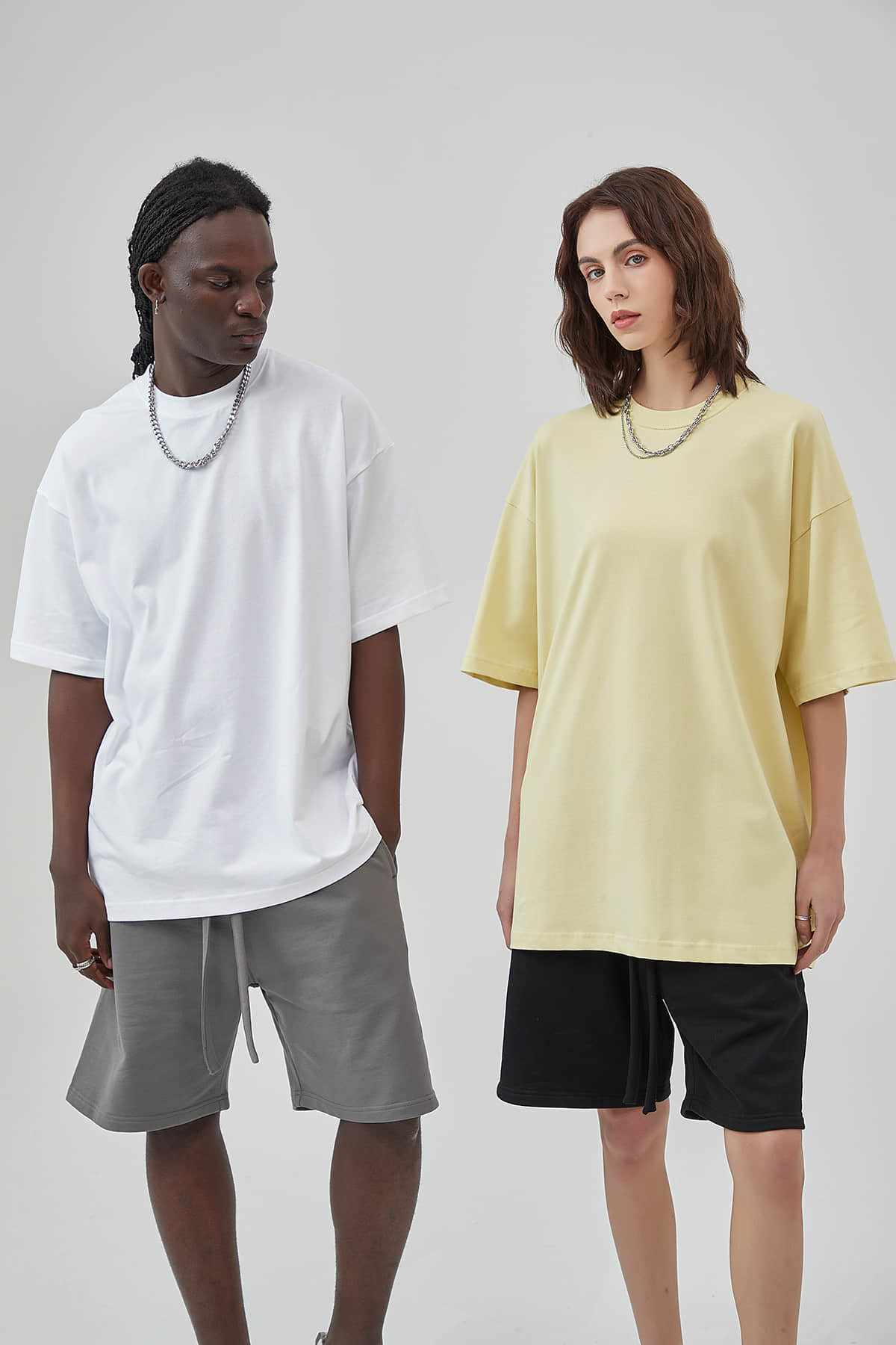 T012 230g Solid Color T-shirt