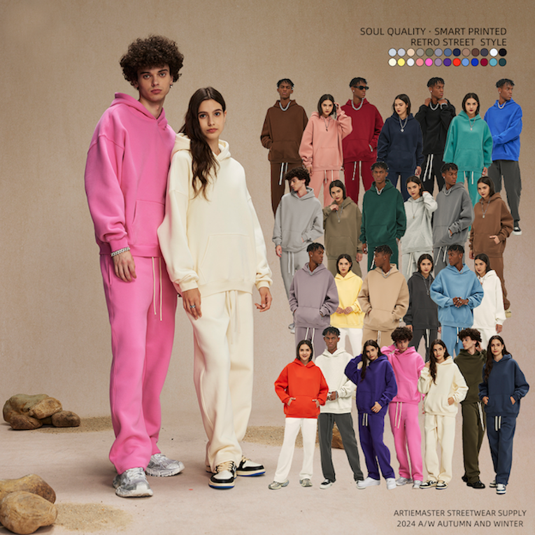 W005 350g Pullover Hoodie 